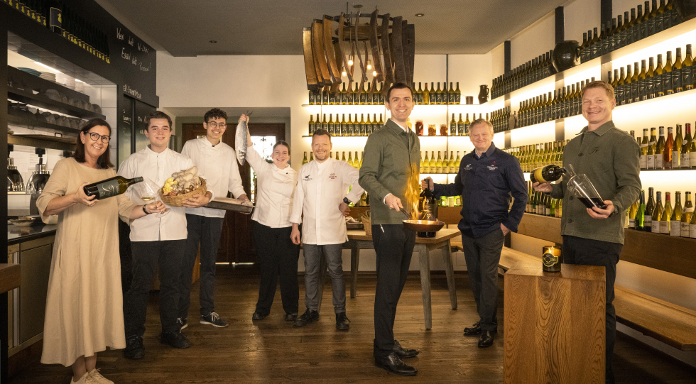 Die Weinbank, a wine bar and restaurant in Ehrenhausen, Austria.