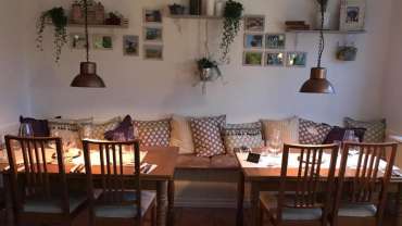 Skivarps Gästgivaregård, a restaurant in Skivarp, Sweden.