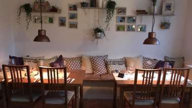 Skivarps Gästgivaregård, a restaurant in Skivarp, Sweden.