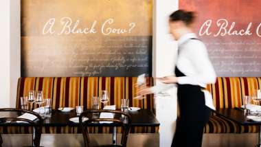 Black Cow Bistro, a restaurant in Launceston, Australia.