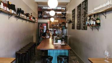 Sonny, a wine bar in Hobart, Australia.