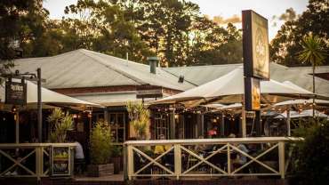 Settlers Tavern, a restaurant and wine bar in Margaret River, Australia.
