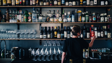 Lady Lola, a wine bar in Dunsborough, Australia.