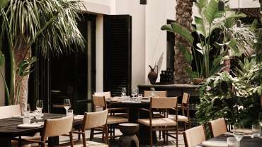 Nōema, a restaurant in Mykonos, Greece.