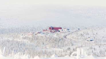 Högfjällshotellet, a restaurant and hotel in Sälen, Sweden.