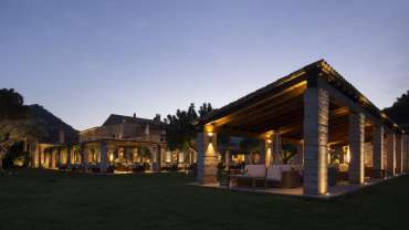 Can Simoneta, a hotel and restaurant in Canyamel, Spain.
