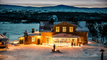 Fjällnäs Restaurant, a restaurant and hotel in Tänndalen, Sweden.