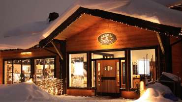Lammet & Grisen, a restaurant in Sälen, Sweden.