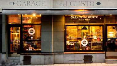 Garage del Gusto, a restaurant and wine bar in Stockholm, Sweden.