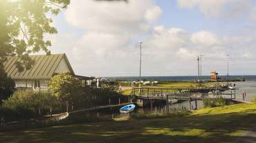 Hörte Brygga, a restaurant in Skivarp, Sweden.
