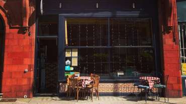 Streatham Wine House, a wine bar in London, UK.