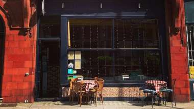 Streatham Wine House, a wine bar in London, UK.