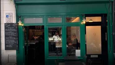 Bar Crispin, a wine bar in London, UK.
