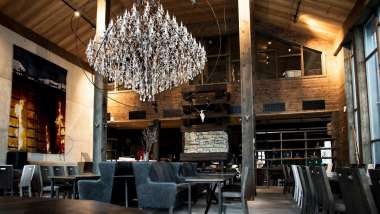 Skigaarden, a restaurant and hotel in Hemsedal, Norway.