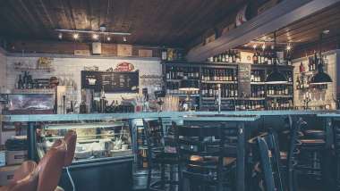 Vinbaren Åre, a wine bar in Åre, Sweden.