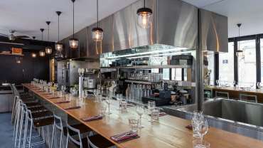 In Oberkampf, Pierre Sang, a restaurant in 11th arr, Paris, France.
