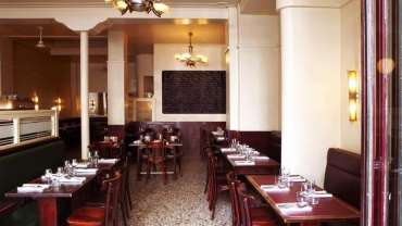 Le Chateaubriand, a restaurant in 11th arr, Paris, France.