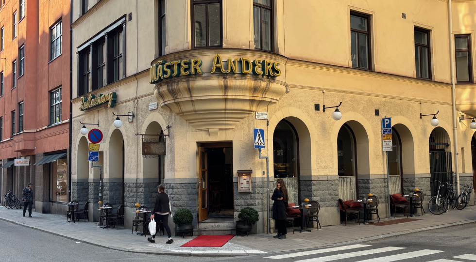 Mäster Anders, a restaurant in Stockholm, Sweden.