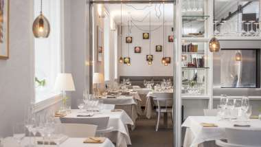 Villa Anna, a restaurant and hotel in Uppsala, Sweden.