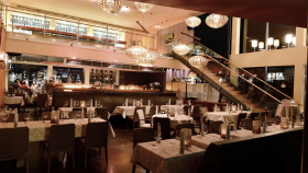 Fux Restaurant, a restaurant in Lech, Austria.