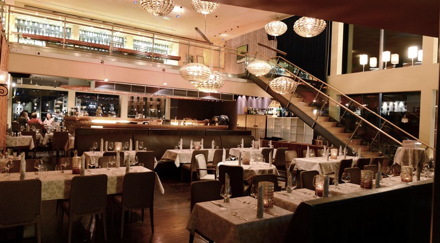 Fux Restaurant, a restaurant in Lech, Austria.