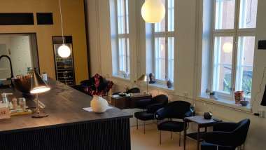 Winebar Kurkela, a wine bar in Oulu, Finland.