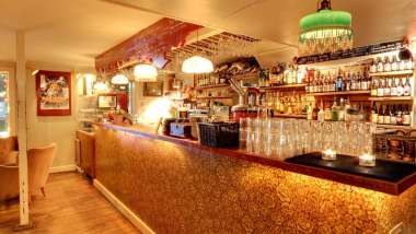 Kafé de luxe, a restaurant in Växjö, Sweden.