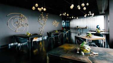 Vue de Monde, a restaurant in Melbourne, Australia.