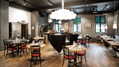 Hvelvet, a restaurant in Lillehammer, Norway.