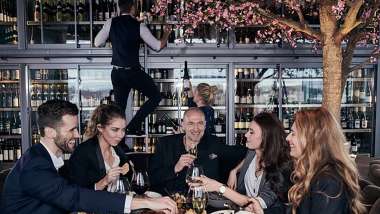 Heaven 23, a wine bar, restaurant and hotel in Gothenburg, Sweden.