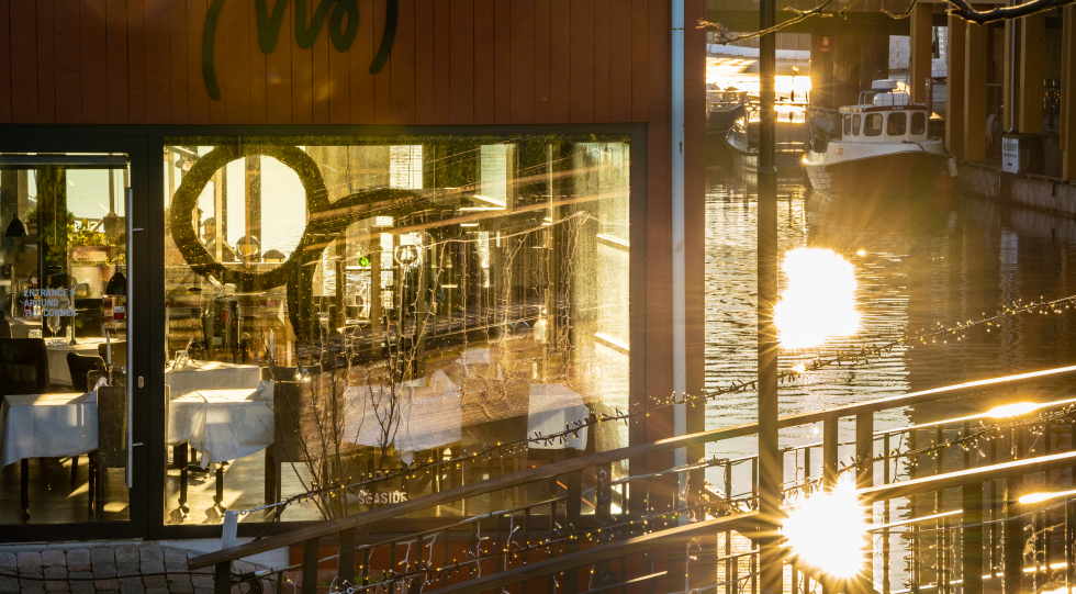 Hos Moi, a restaurant in Kristiansand, Norway.