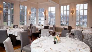 Langdon Hall Country House, a hotel and restaurant in Cambridge, Canada.