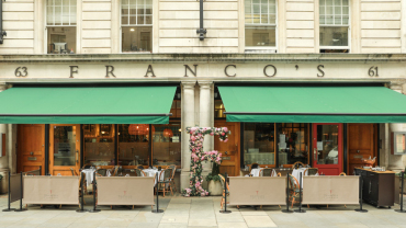 Franco's, a restaurant in London, UK.