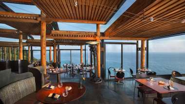 Sierra Mar, a restaurant in Big Sur, USA.