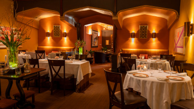 Acquerello, a restaurant in San Francisco, USA.