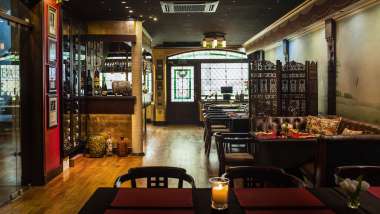 Villa Eva, a restaurant in Gdańsk, Poland.