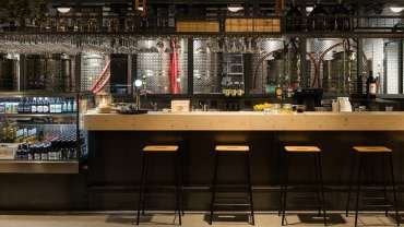 Bar at The Winery Hotel (restaurant, wine bar, hotel) in Stockholm, Sweden.