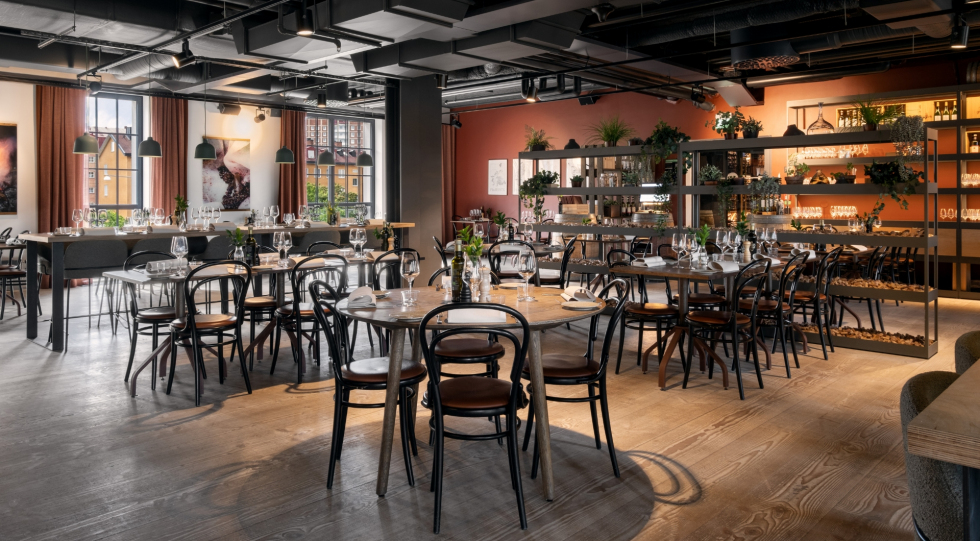 The Winery Hotel, a wine bar, hotel, restaurant and winery in Stockholm, Sweden.