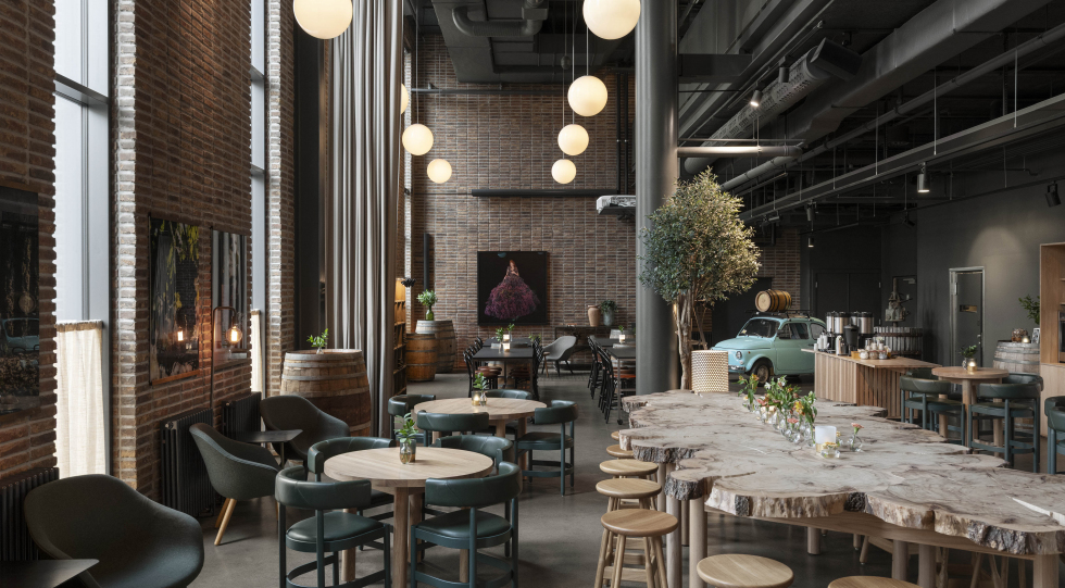 The Winery Hotel, a wine bar, hotel, restaurant and winery in Stockholm, Sweden.