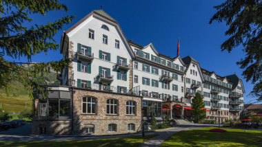 Cresta Palace Celerina, a hotel and restaurant in Celerina, Switzerland.