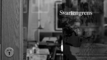 Exterior of Svartengrens restaurant and wine bar in Stockholm, Sweden.