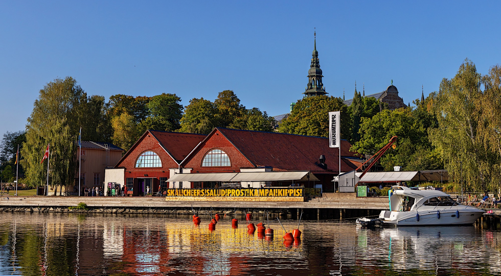 Exterior of Spritmusem, Stockholm, Sweden.