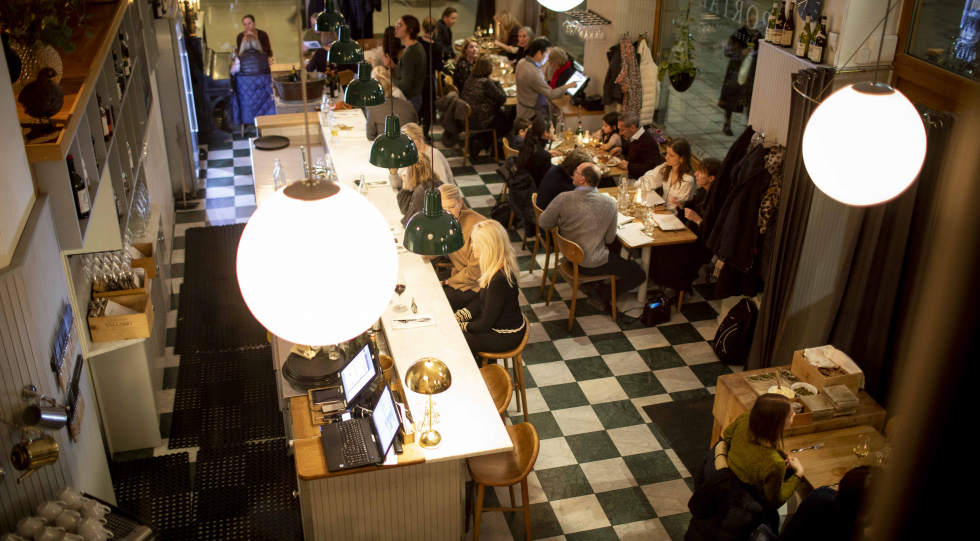 Portal, a restaurant in Stockholm, Sweden.