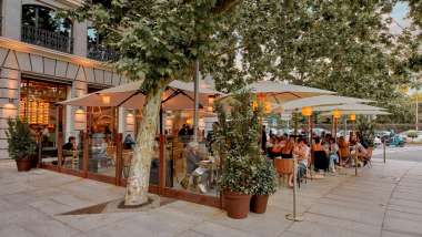 Berria Wine Bar, a restaurant and wine bar in Madrid, Spain.