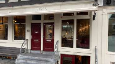 Sinck, a wine bar and restaurant in Amsterdam, Netherlands.