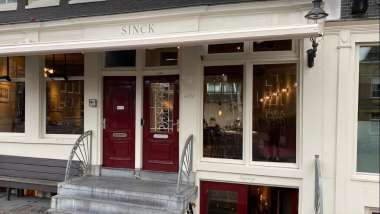 Sinck, a wine bar and restaurant in Amsterdam, Netherlands.
