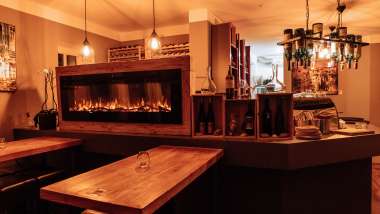 Interior of Weinraum Ingolstadt, Germany.