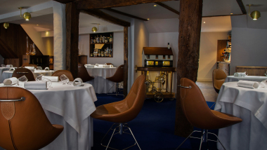 Interior of The Fat Duck, Bray, UK.