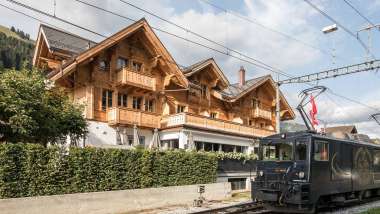 Valrose, a hotel and restaurant in Rougemont, Switzerland.