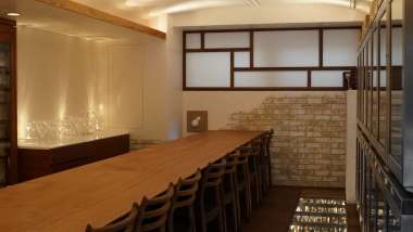 Cave de K, a wine bar in Kyoto, Japan.